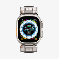AMP07591 - Apple Watch (49mm) DuraPro Armor PU in Black showing the front